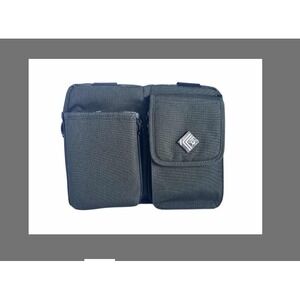The KangaLife Nylon Traveler Messenger Bag‎ Olive NEW RFID Wallet Bottle Pocket